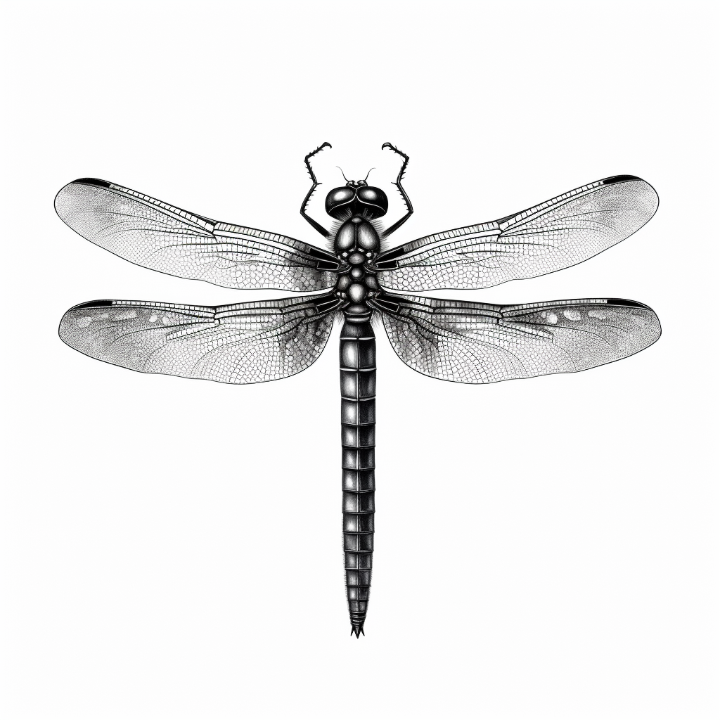black dragonfly cliparts