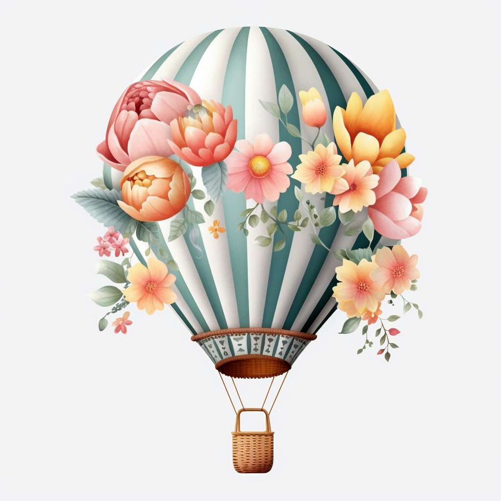 air balloon cliparts
