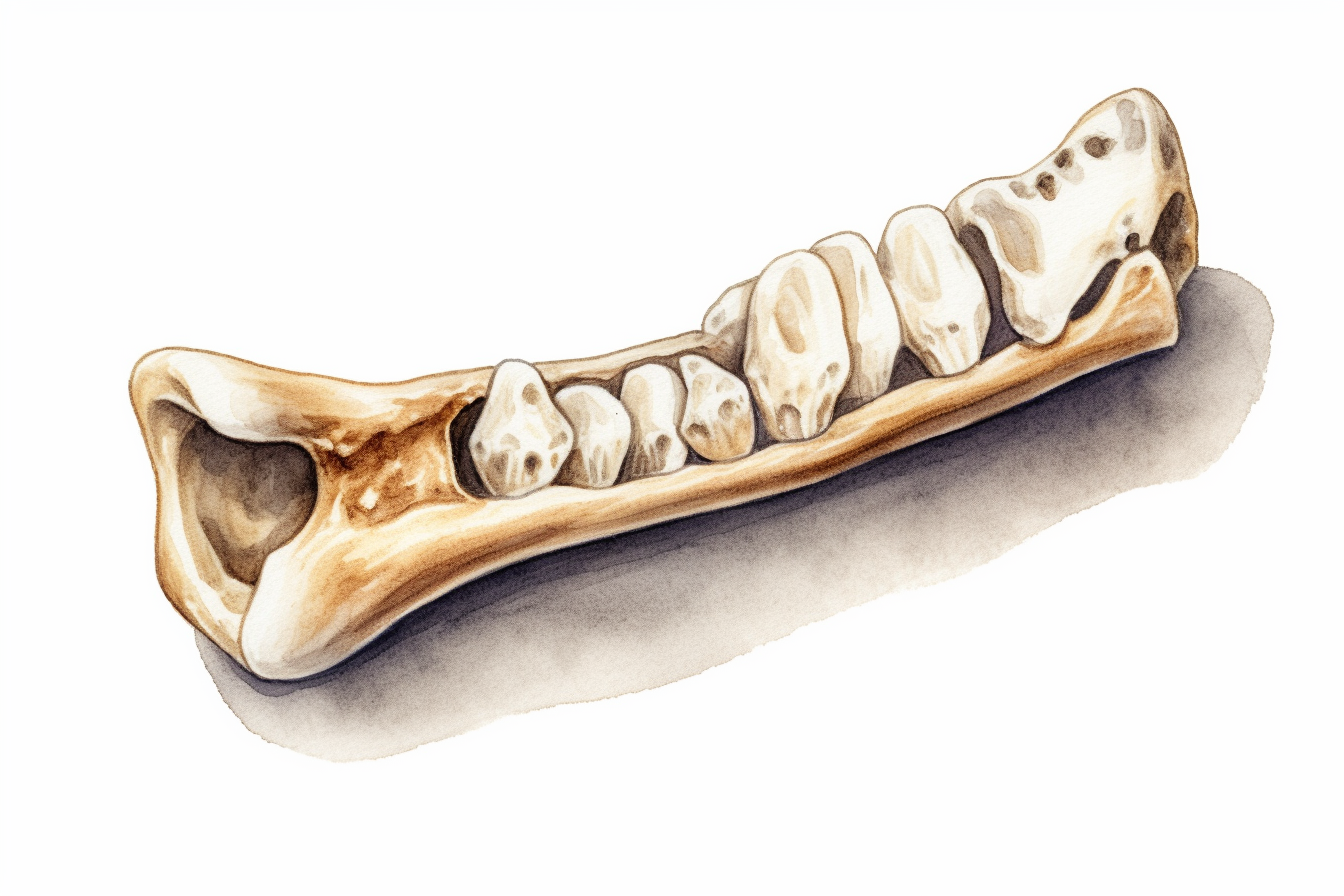 dog bones clipart