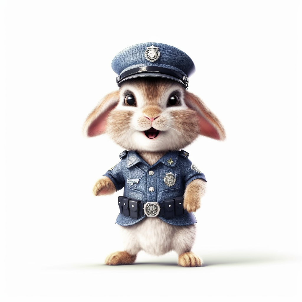 cute police cliparts