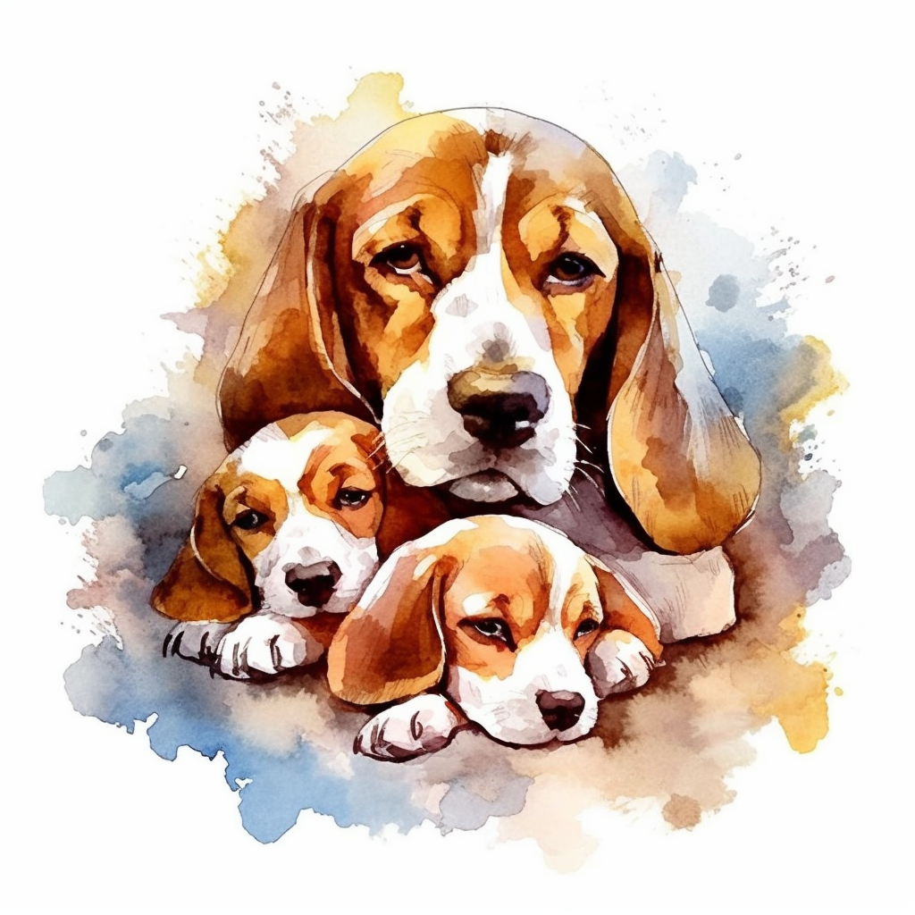 beagle cliparts