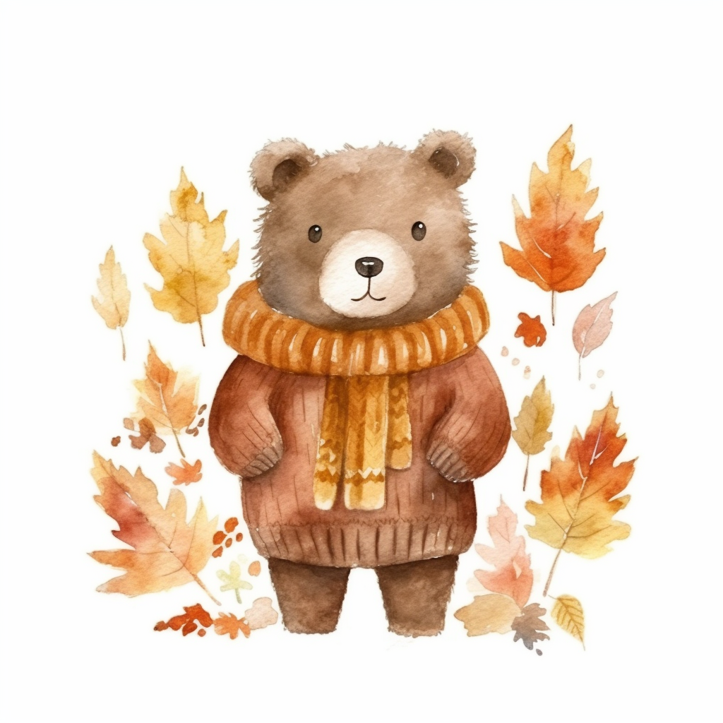 bear cliparts white