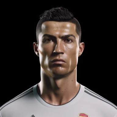 Cristiano Ronaldo CLIPART, MUTIPLE IMAGES, SINGLE DESIGN, hyper detail, surface reflections, cinematic color, reflective surfaces, cinematic lightings, hd, light beams, photorealistic, Unreal Engine 5, Cinema 4D, ROMM RGB, Adobe After Effects, 3DCG, VFX, SFX, FXAA, SSAO uplight