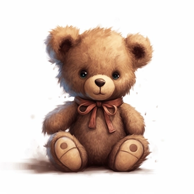 Subject: Teddy Bear Clipart in Transparent Background Type of Image: Digital Illustration Art Styles: Realism, Cartoon Art Inspirations: ArtStation, Behance Camera: N/A (Digital Illustration) Shot: N/A (Digital Illustration) Render Related Information: N/A (Digital Illustration)