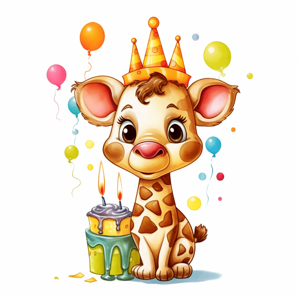 giraffe background cliparts
