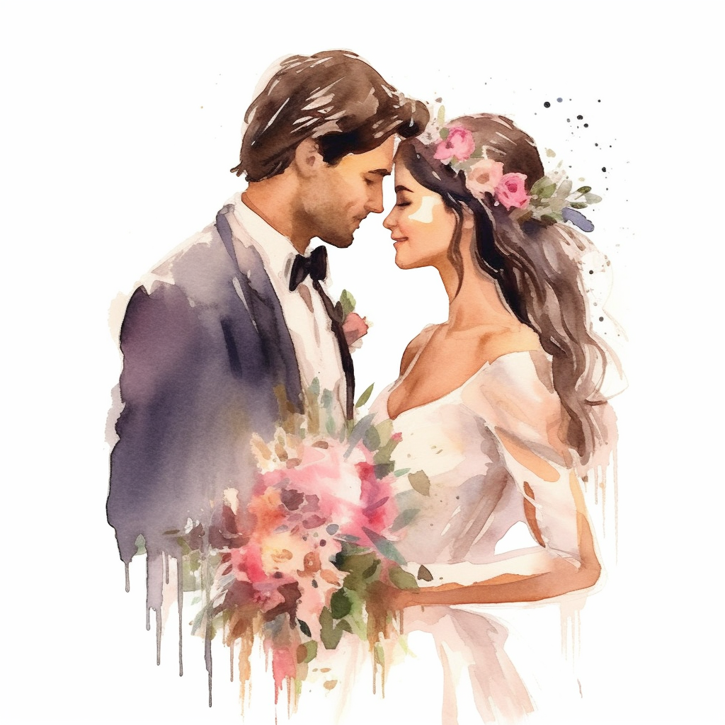happy wedding cliparts