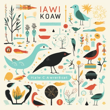 kawai biology concepts Cliparts, 8k