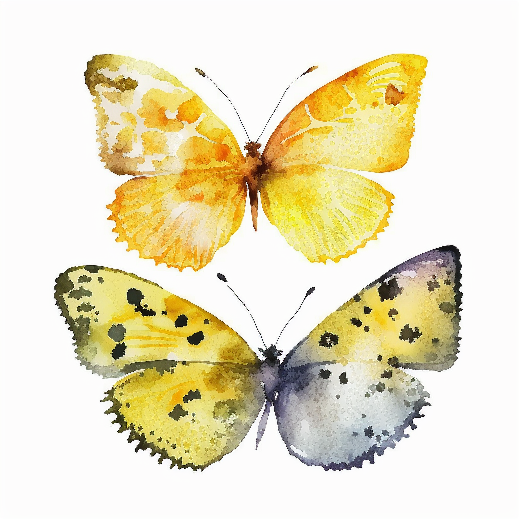 butterfly outline clipart