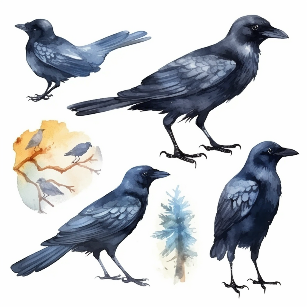 crow cliparts