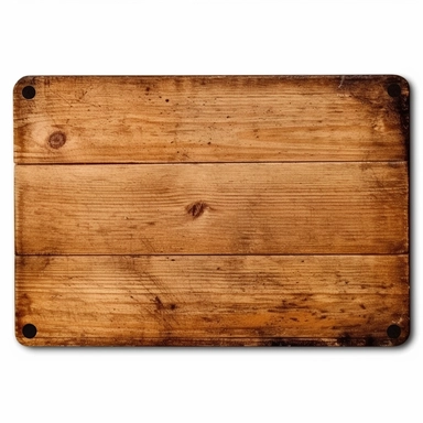 vintage wooden rectangle shaped blank light brown plaque wall sign, watercolour png clipart