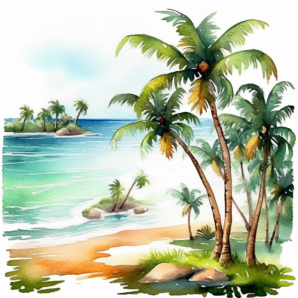 landscape drawing cliparts