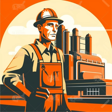 factory worker clipart