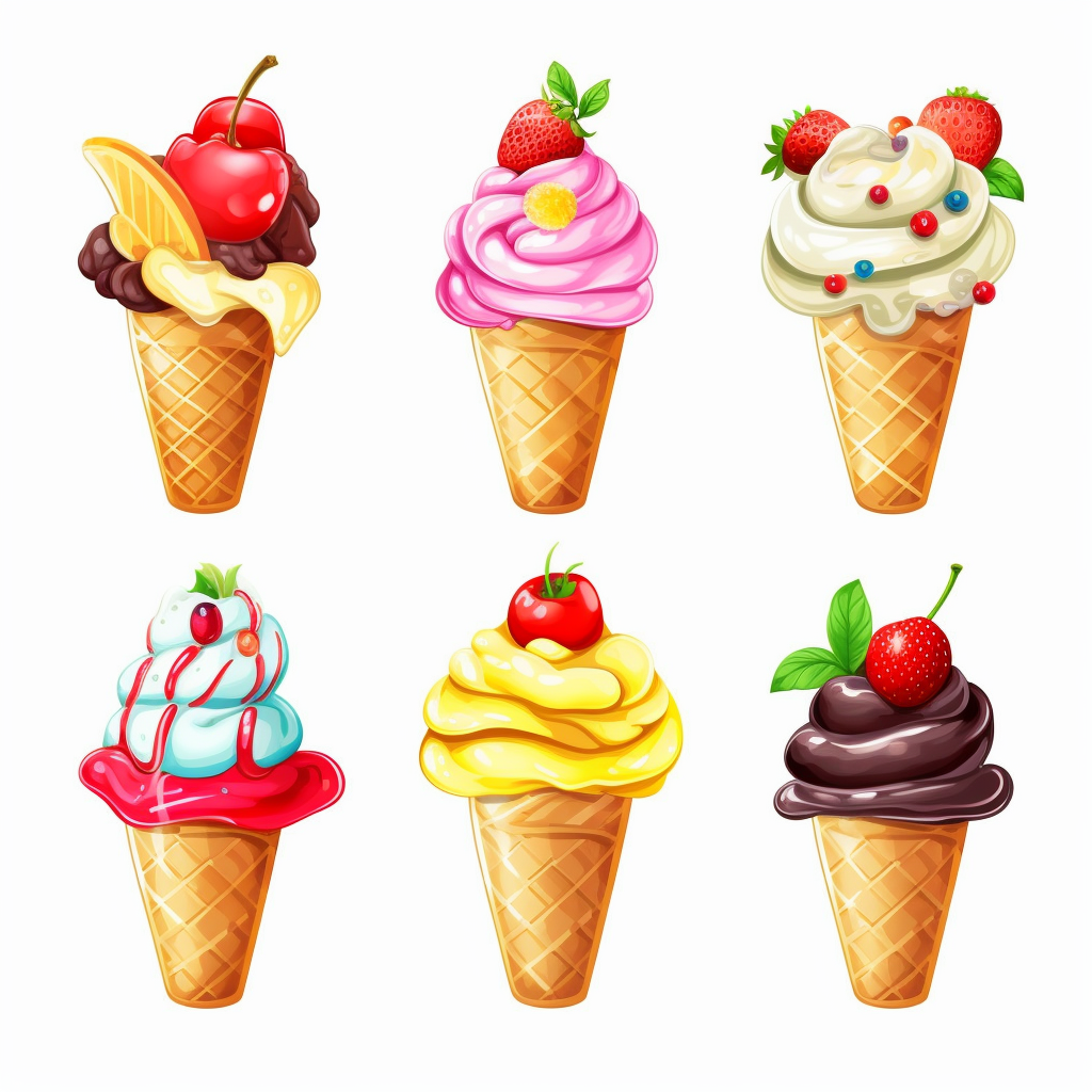 banana split clipart
