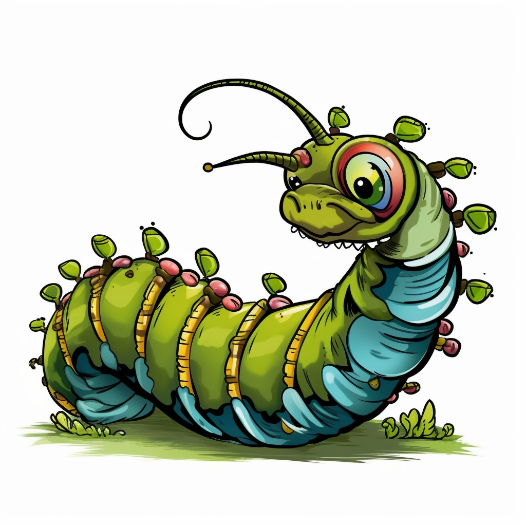 caterpillar clip art