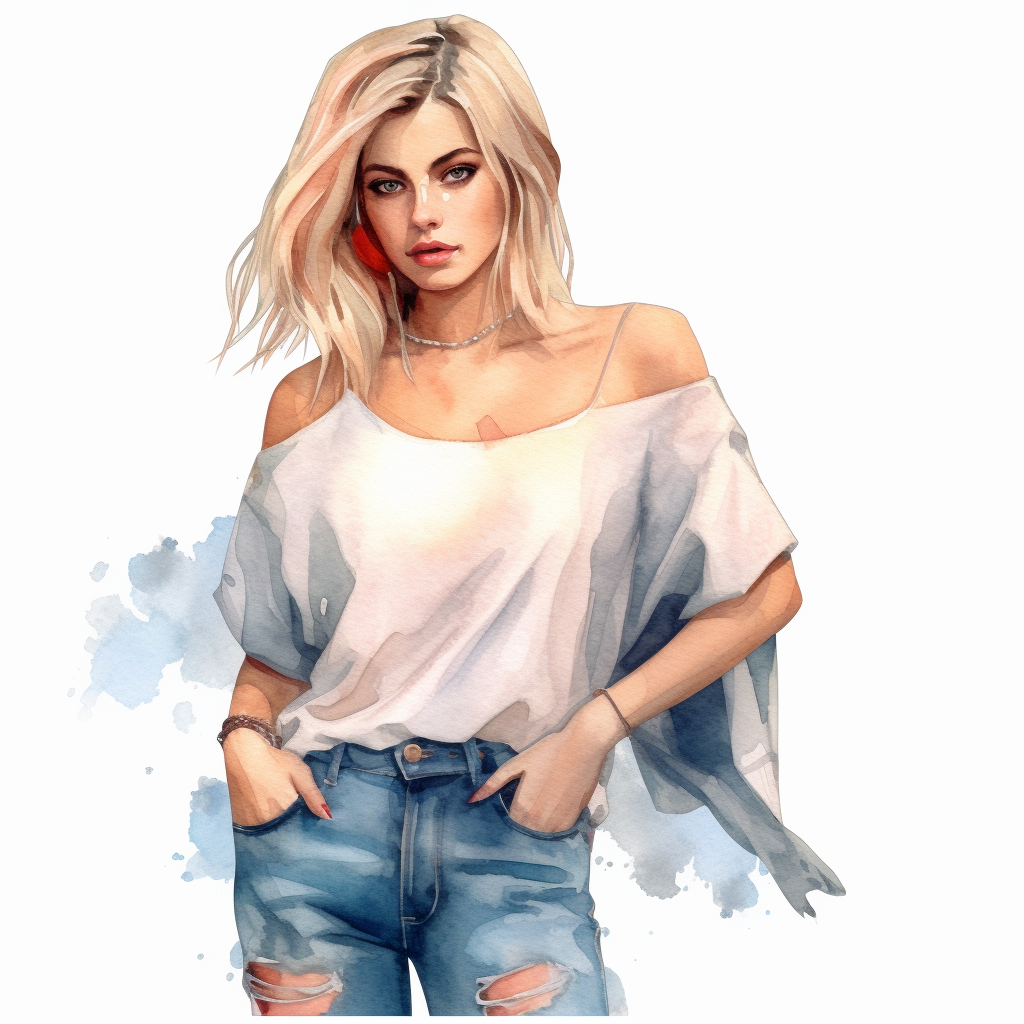 blonde haired cliparts