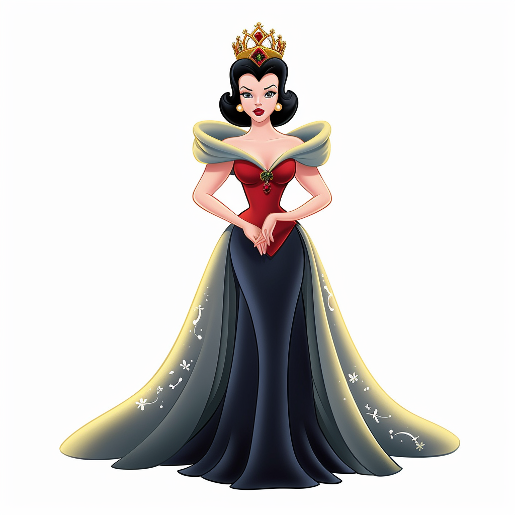 FULL-BODY PERSPECTIVE OF A 2D DISNEY CLIPART ILLUSTRATION OF A ...