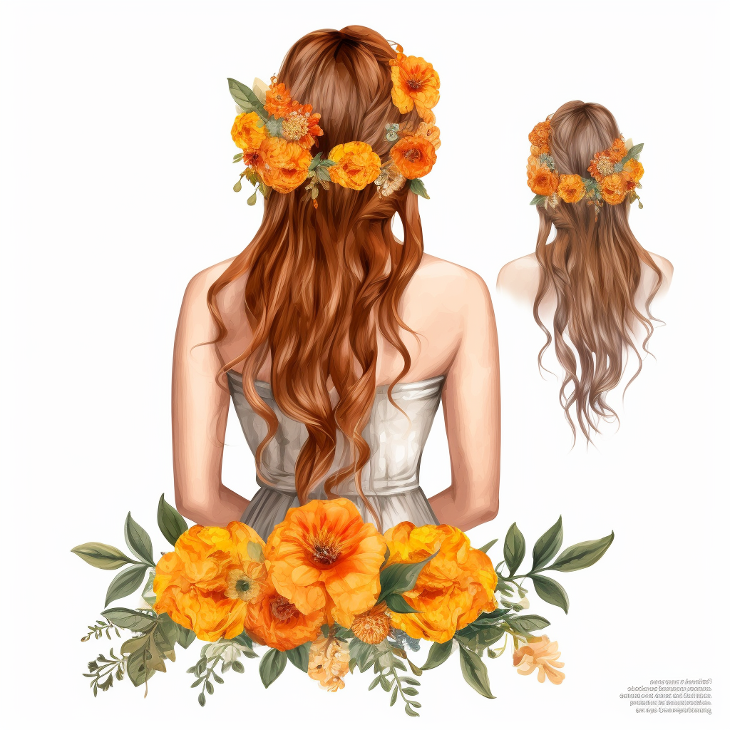 marigold cliparts cute