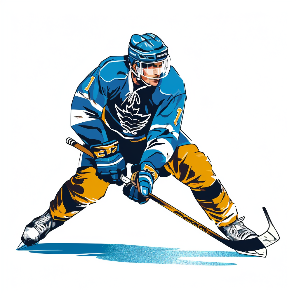 ice hockey clipart