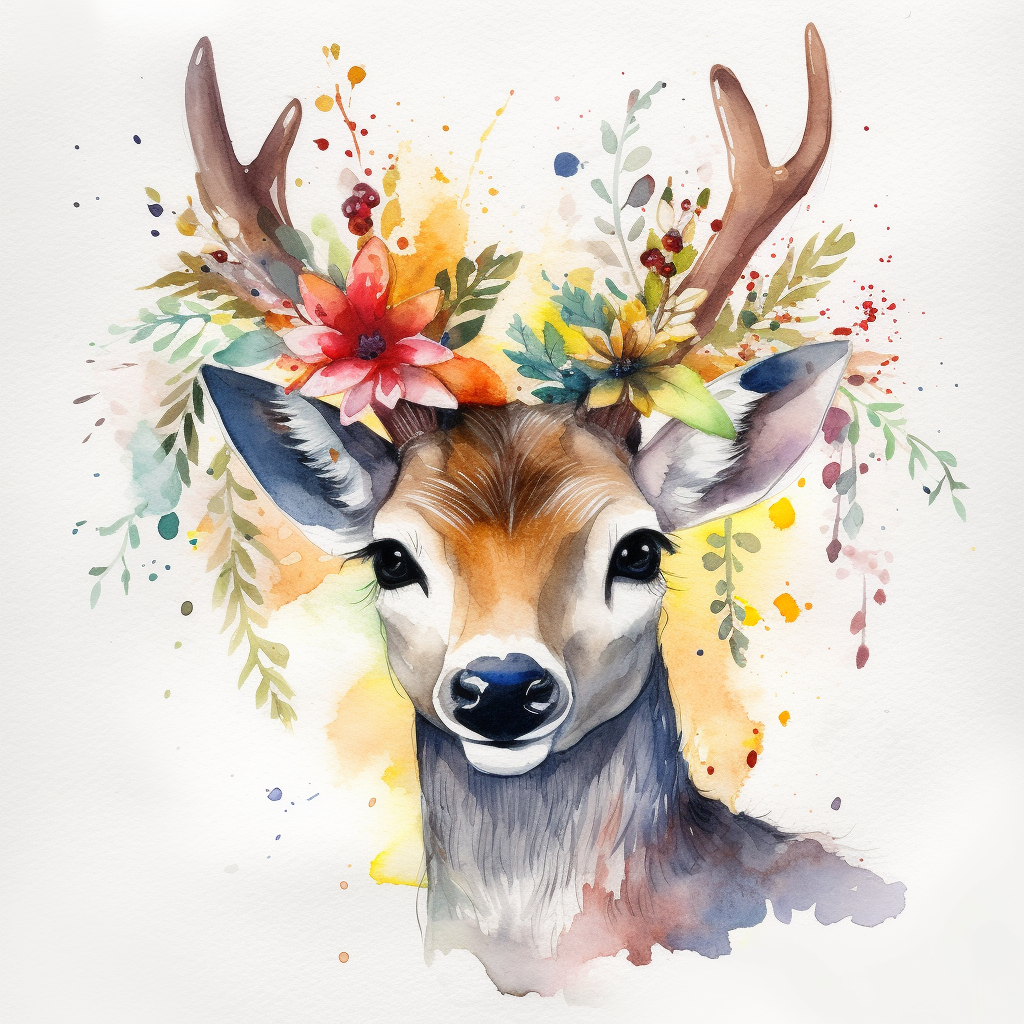 deer head cliparts
