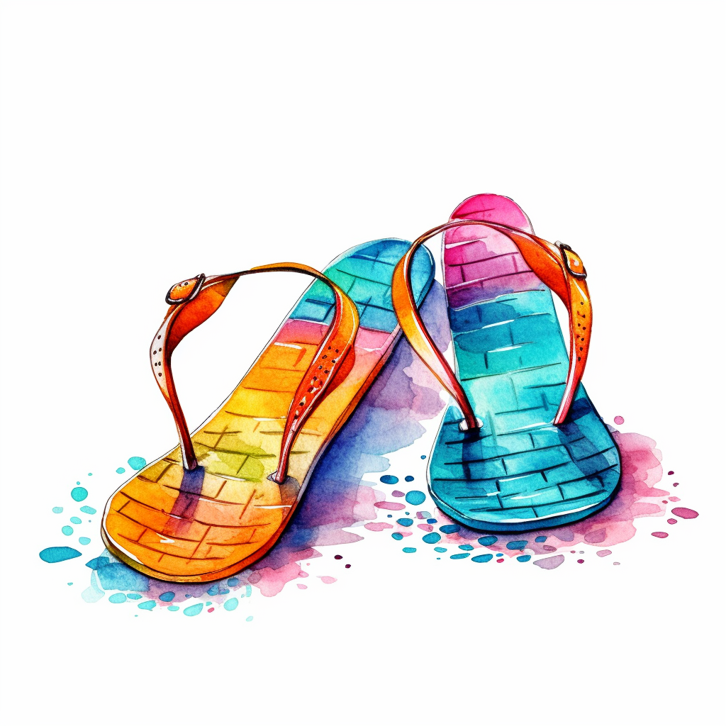 flip flops clipart