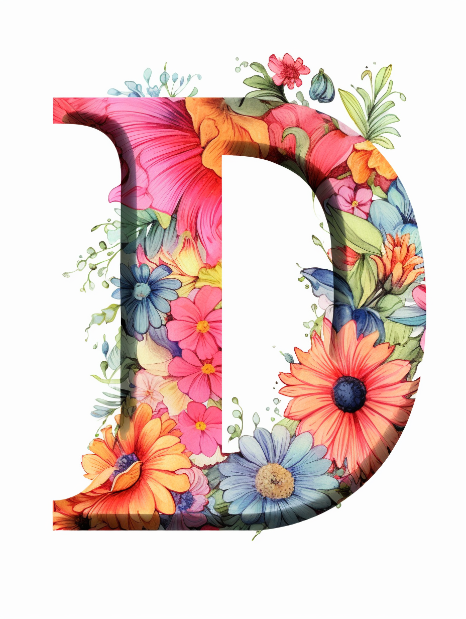 letter d clipart