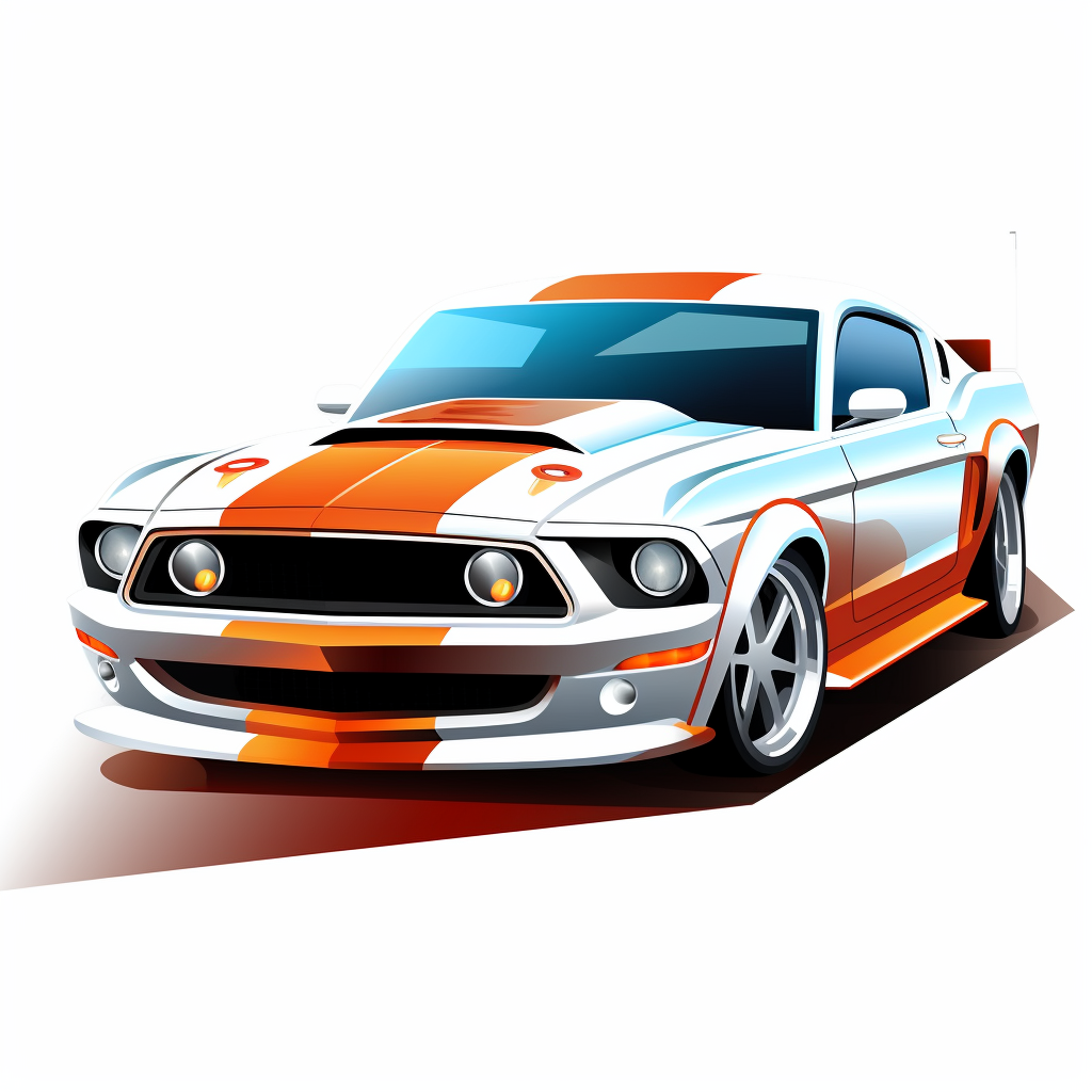 mustang cliparts