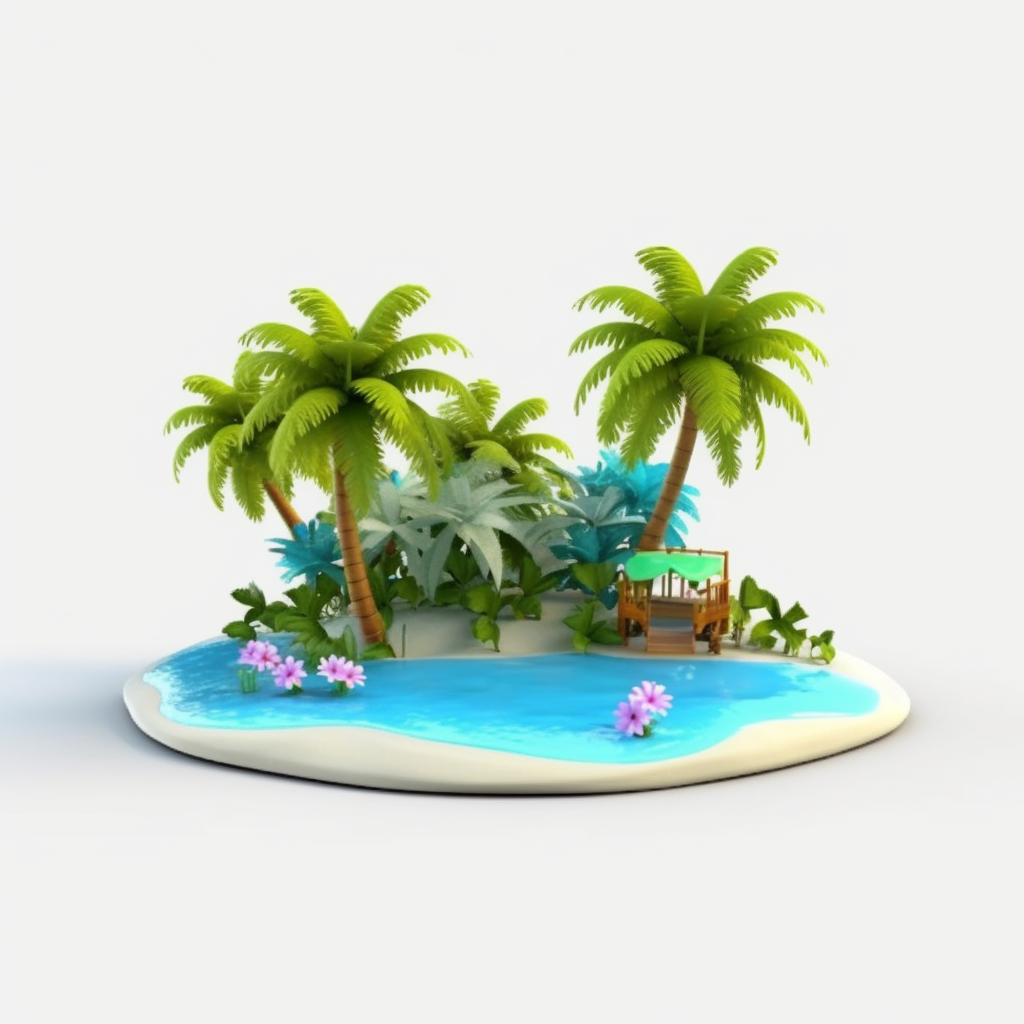 beach themes cliparts