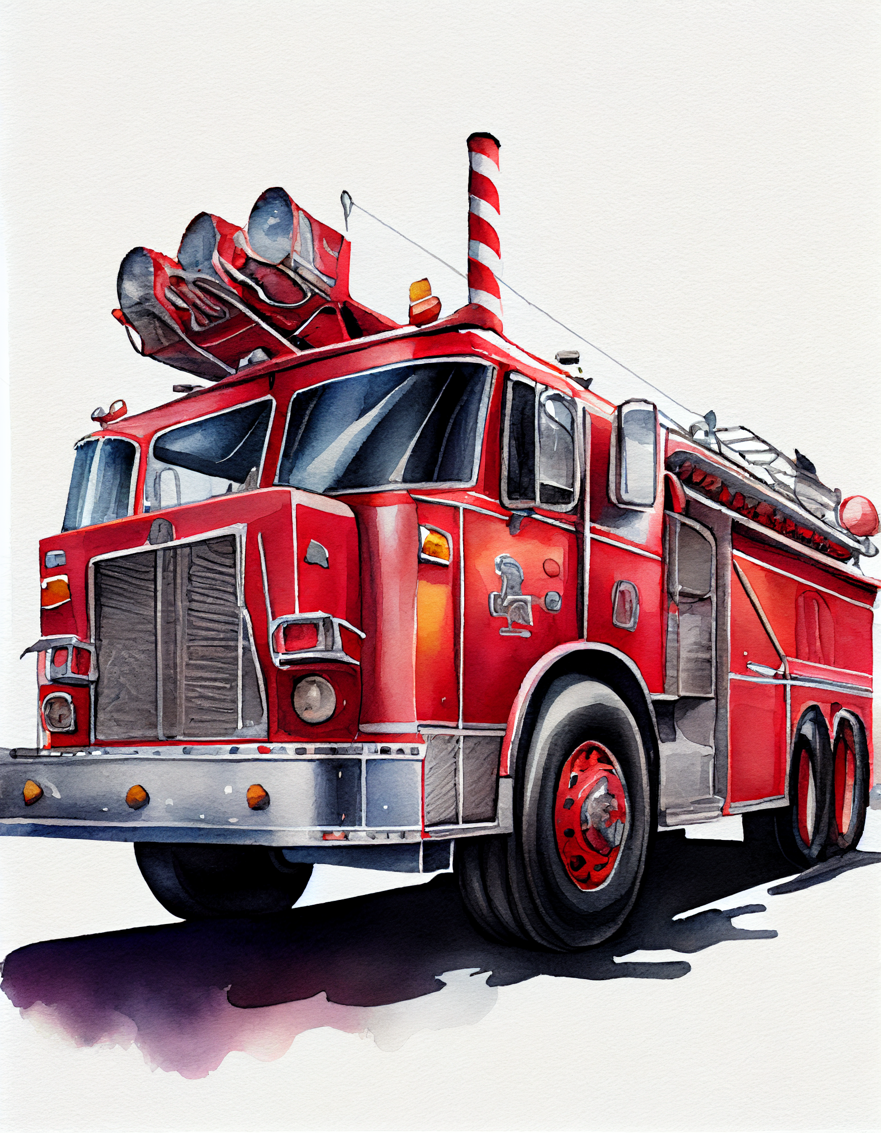 firetruck clipart