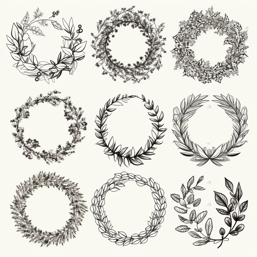 circle dots cliparts