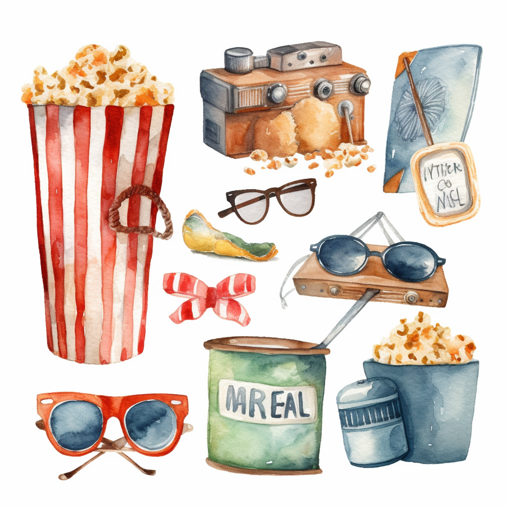 movie night cliparts