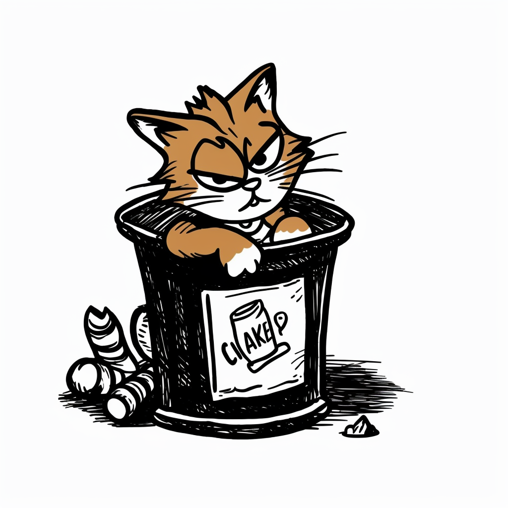 garbage can clipart