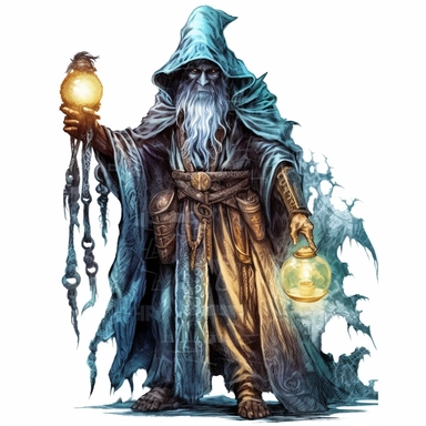 Fantasy RPG D& D night hag in the style of digital airbrushing, realistic yet stylized, digitally enhanced, elaborate costumes, 32k uhd, detailed crosshatching, white background, clipart