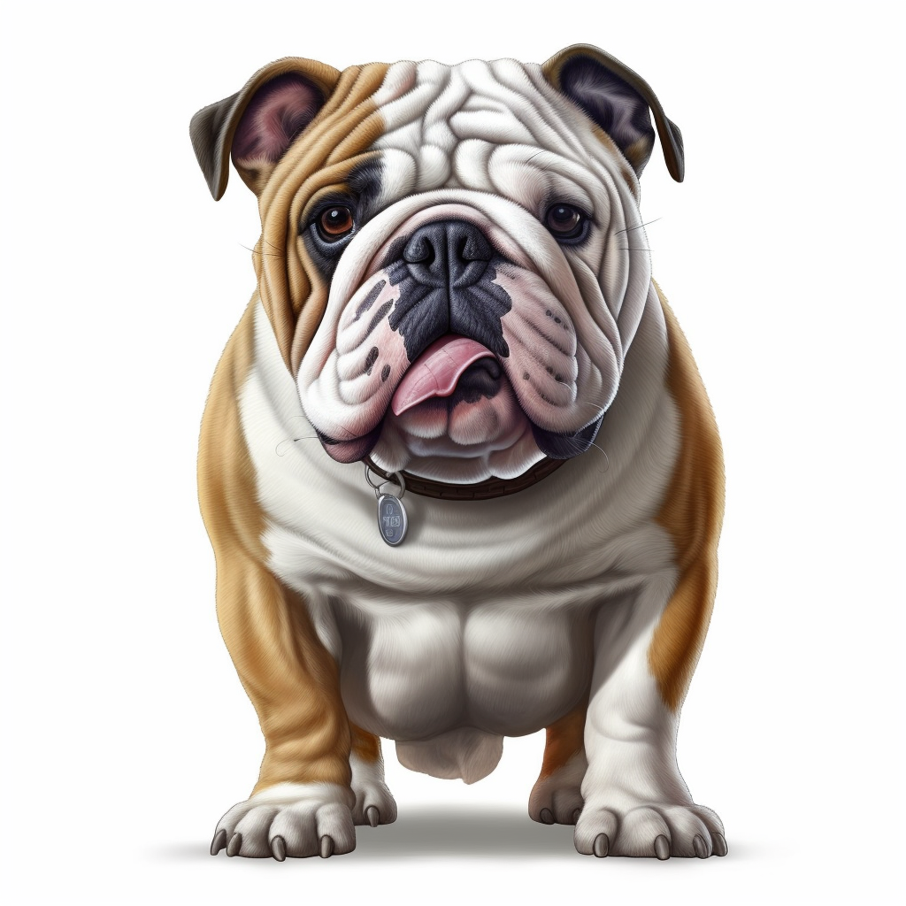 english bulldog cliparts