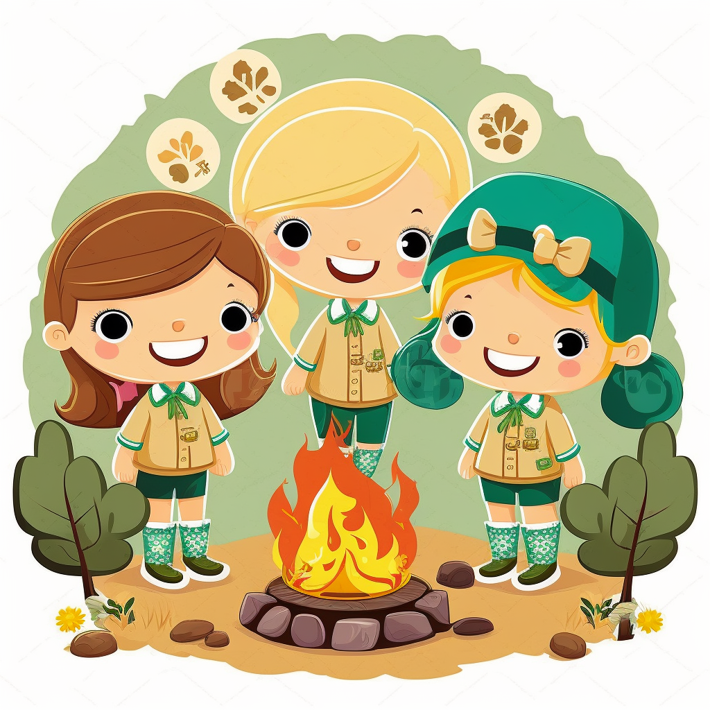 girl scout cliparts