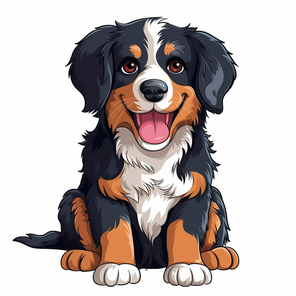 dogs sitting cliparts