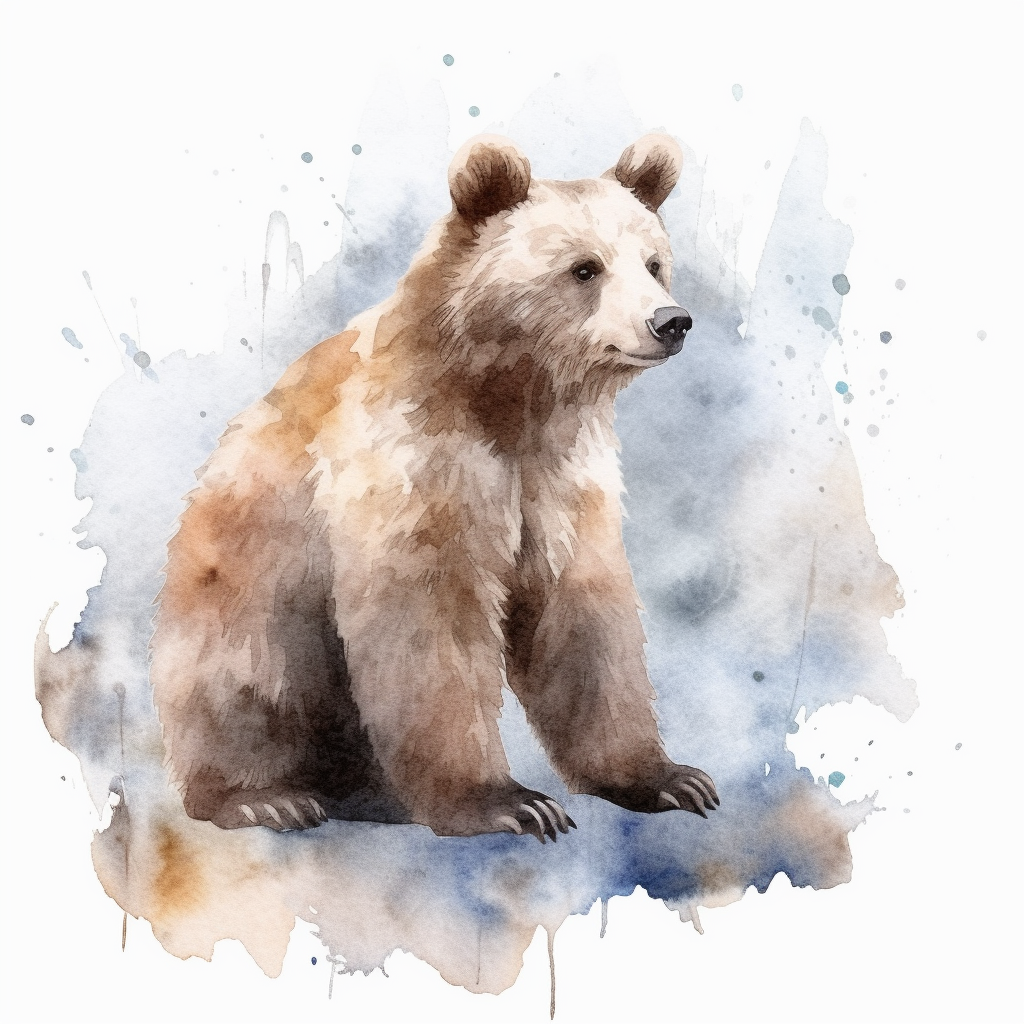 cute bear clipart