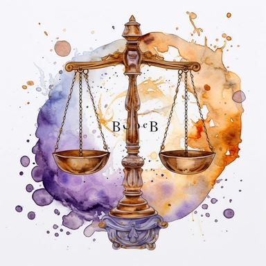 boho Libra zodiac astrology sign, horoscope, represented by watercolor paint strokes, in a badge background, in the style of detailed character illustrations, light violet and dark beige, tattoo, culturally diverse elements, hyper-realistic animal illustrations, 32k uhd, white and amber, in the style of highly detailed illustrations, light violet and amber, smooth and polished, watercolor by Thomas W. schaller, clipart, transparent layers, eye-catching, white background