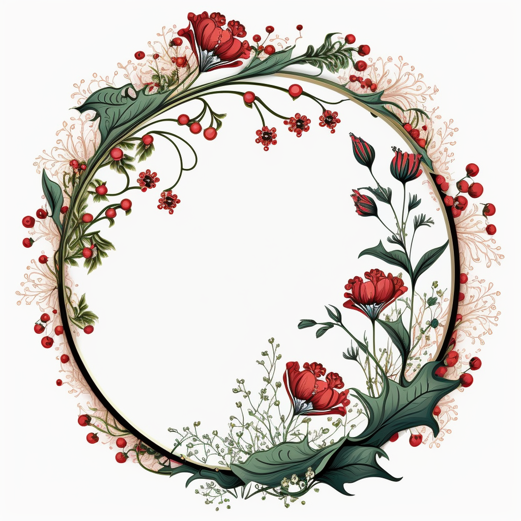 frame circle cliparts