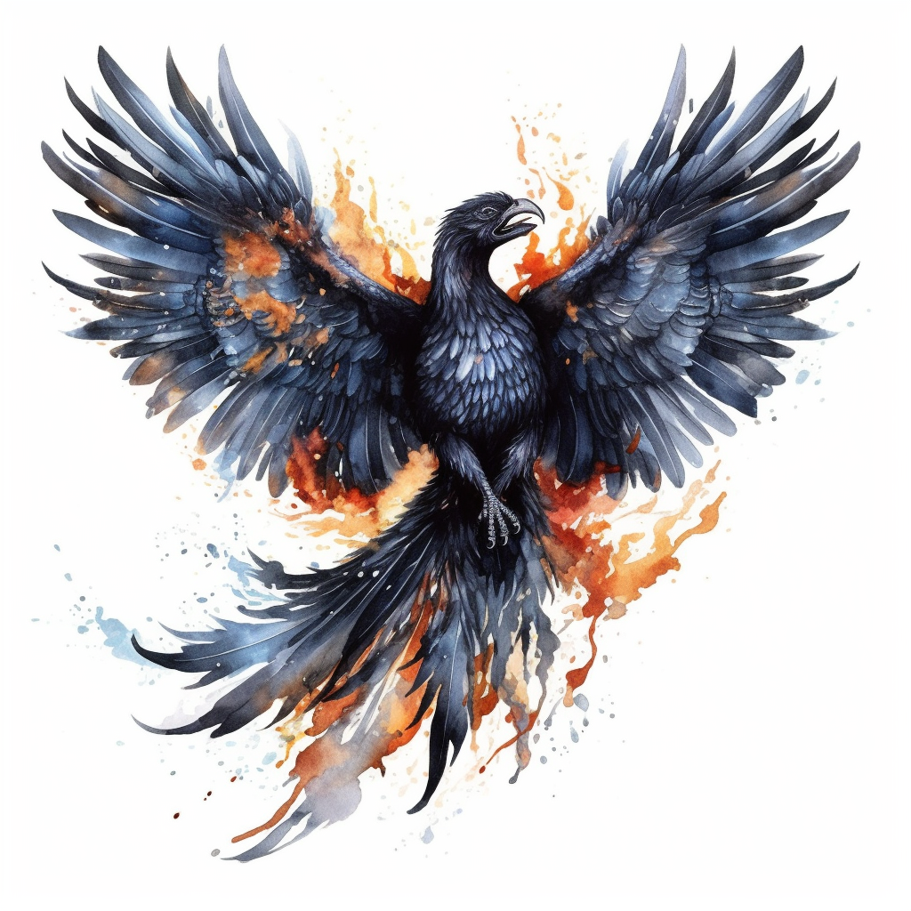 black phoenix cliparts