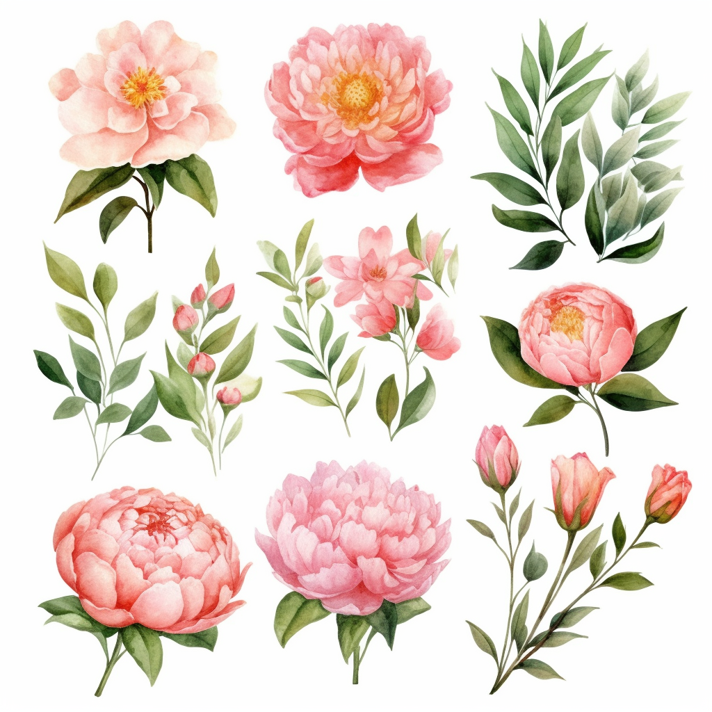 birthday cliparts flowers