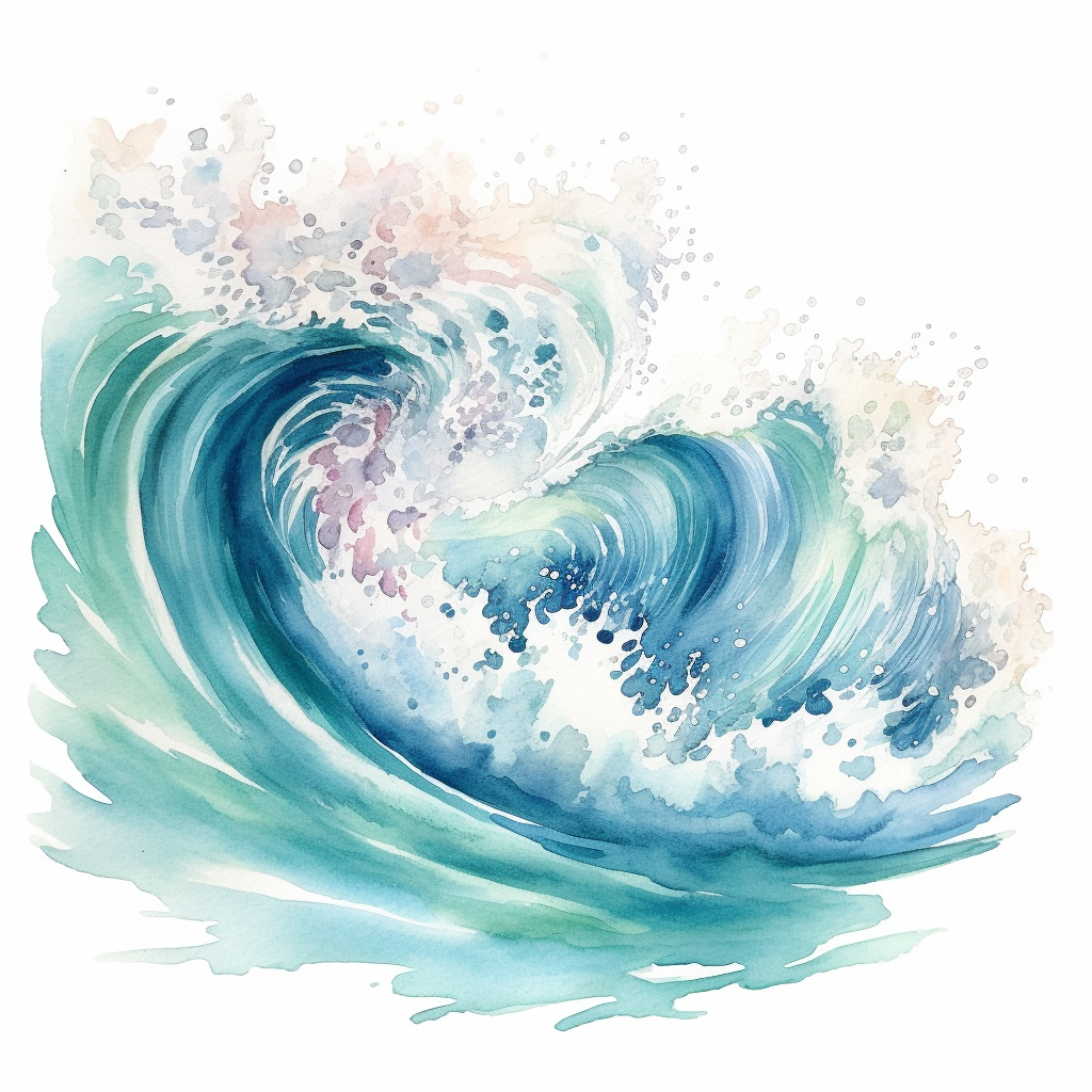 ocean waves cliparts