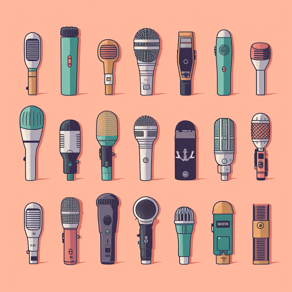 microphone clip art