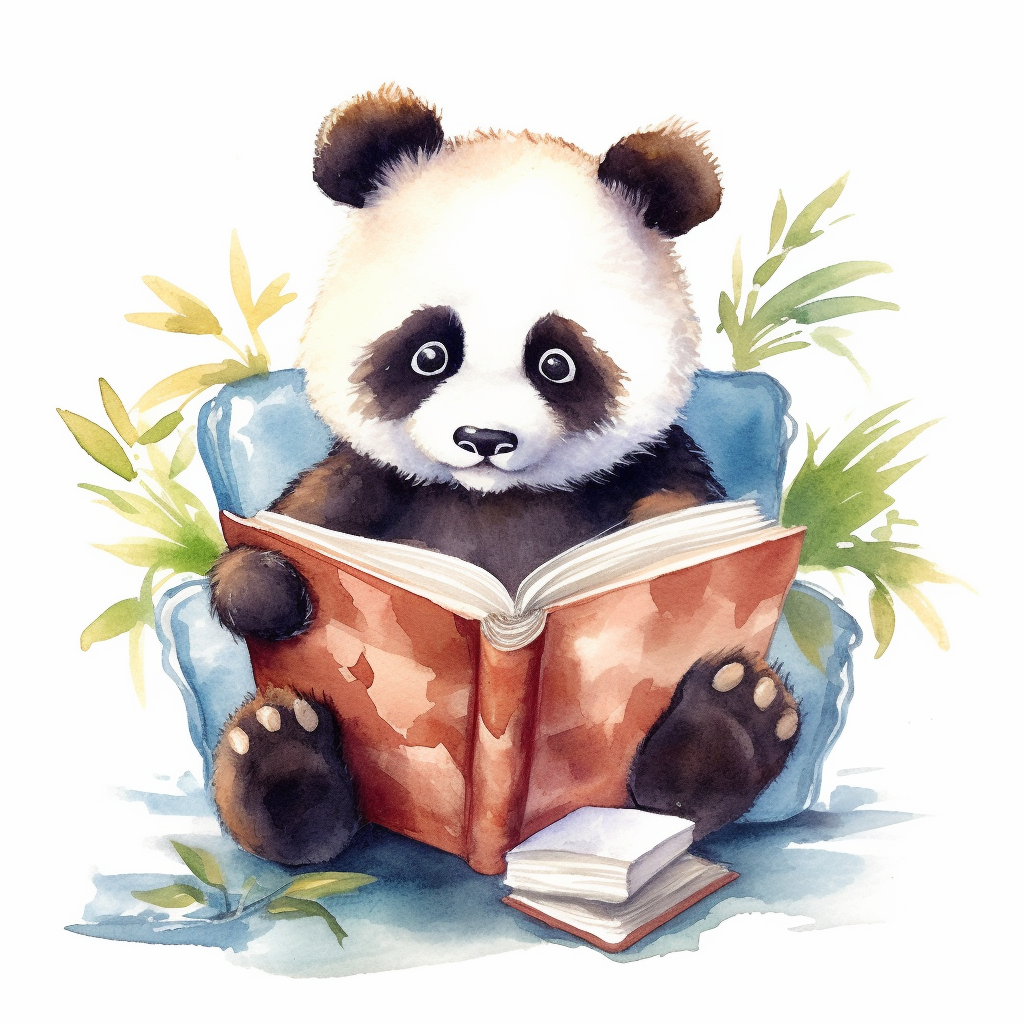 baby reading cliparts