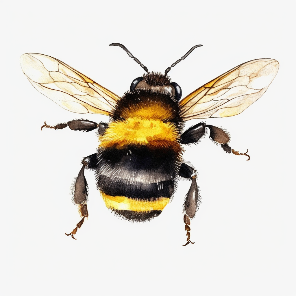 bumble bee clipart