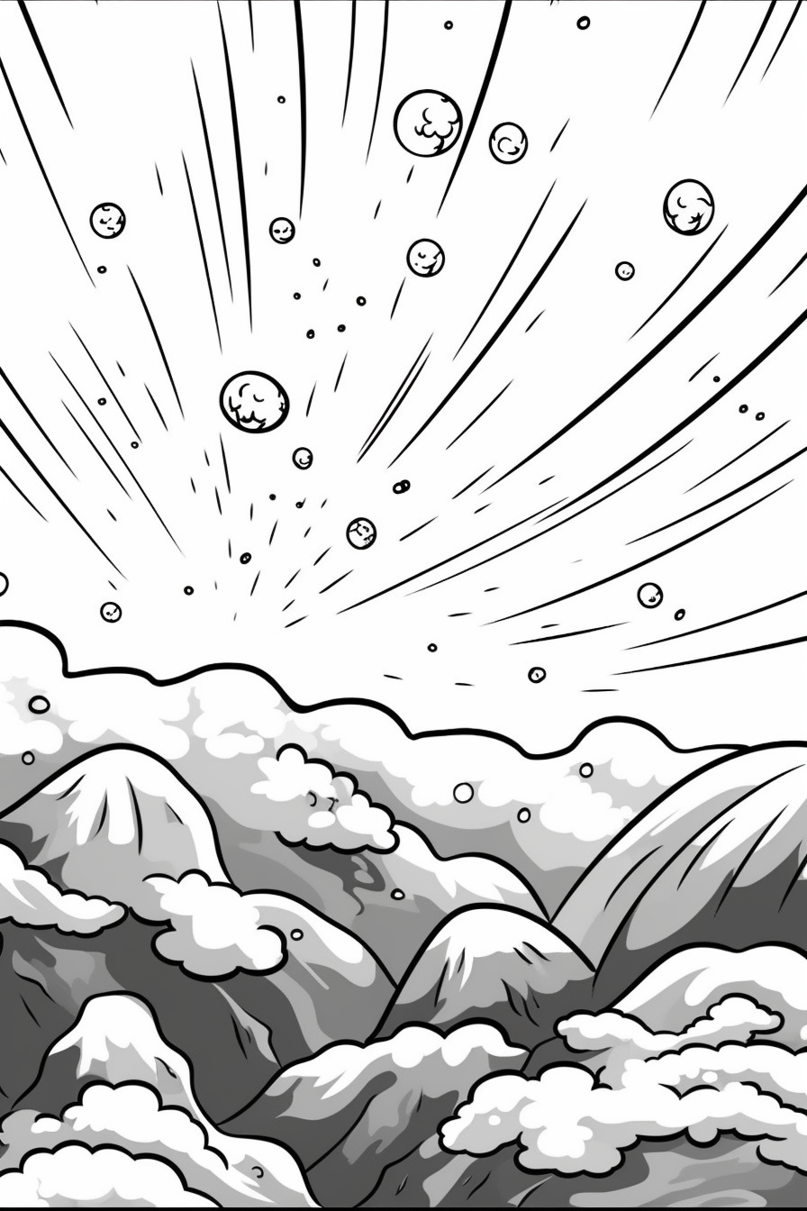 meteor cliparts