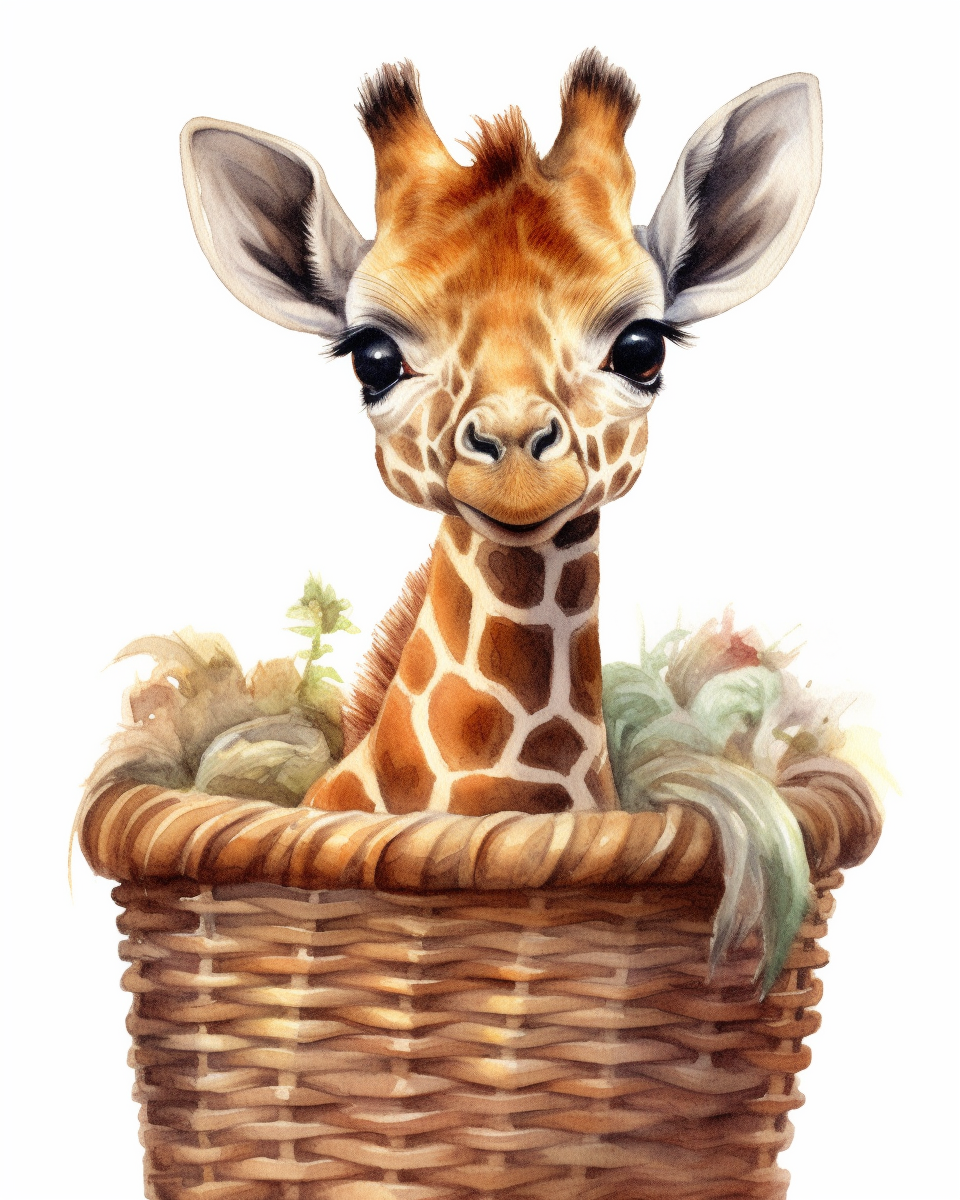 giraffes clipart