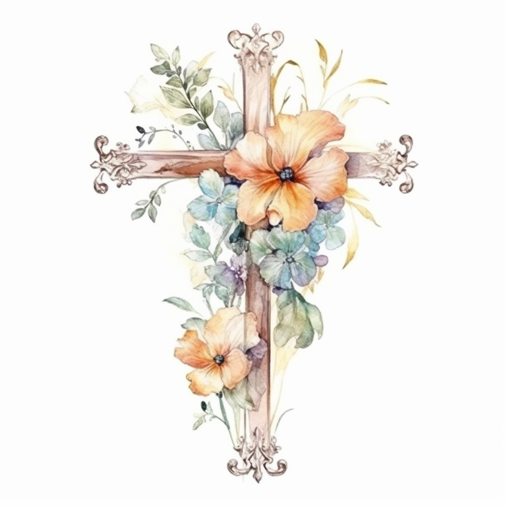cross sketch cliparts