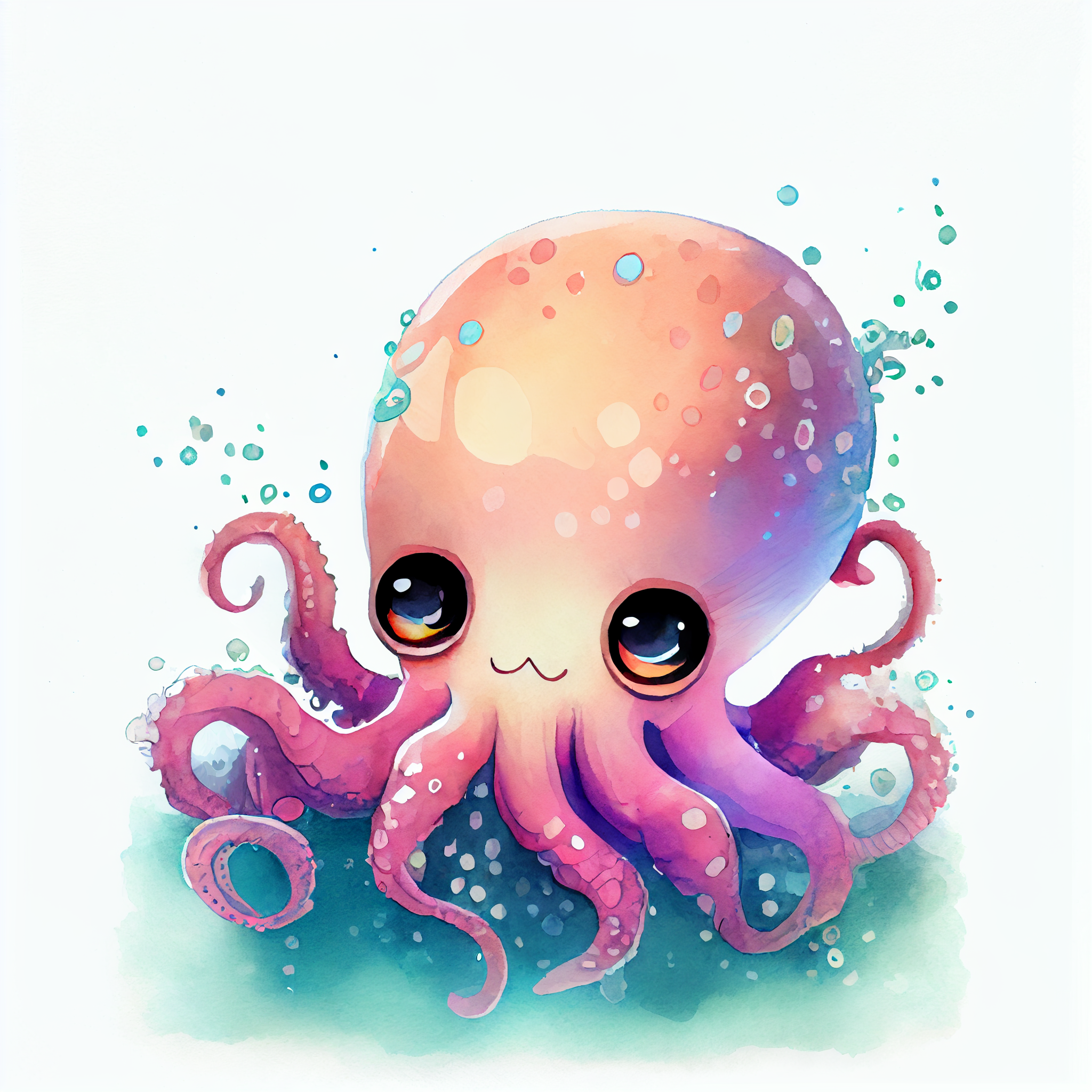 octopus drawing cliparts