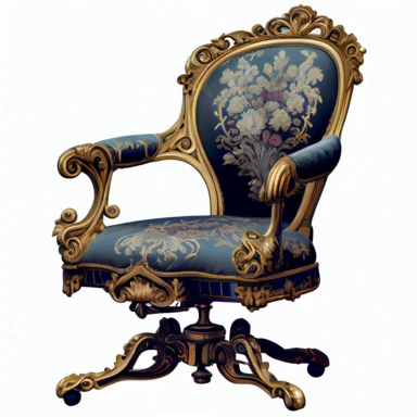 Office chair Francois Boucher clipart png