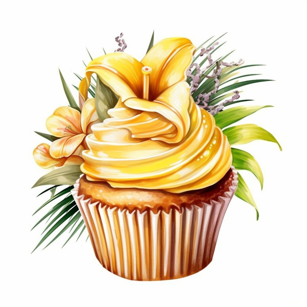 decorative cupcakes cliparts